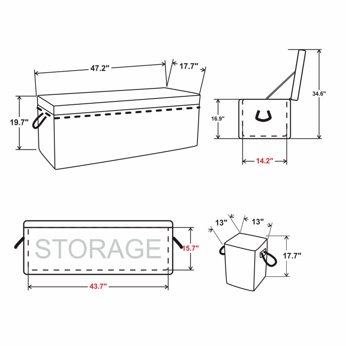 Sand & Stable Kent Wicker / Rattan Wicker Trunk & Reviews Wayfair